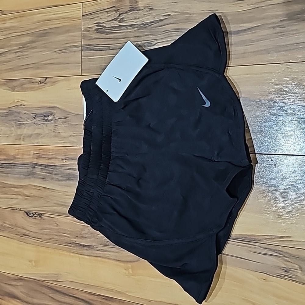 Nike Kids Small Training Shorts - Black with Leopard- New with tags